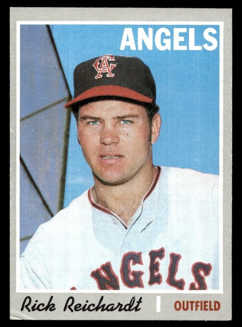 1970 Topps Rick Reichardt #720 card