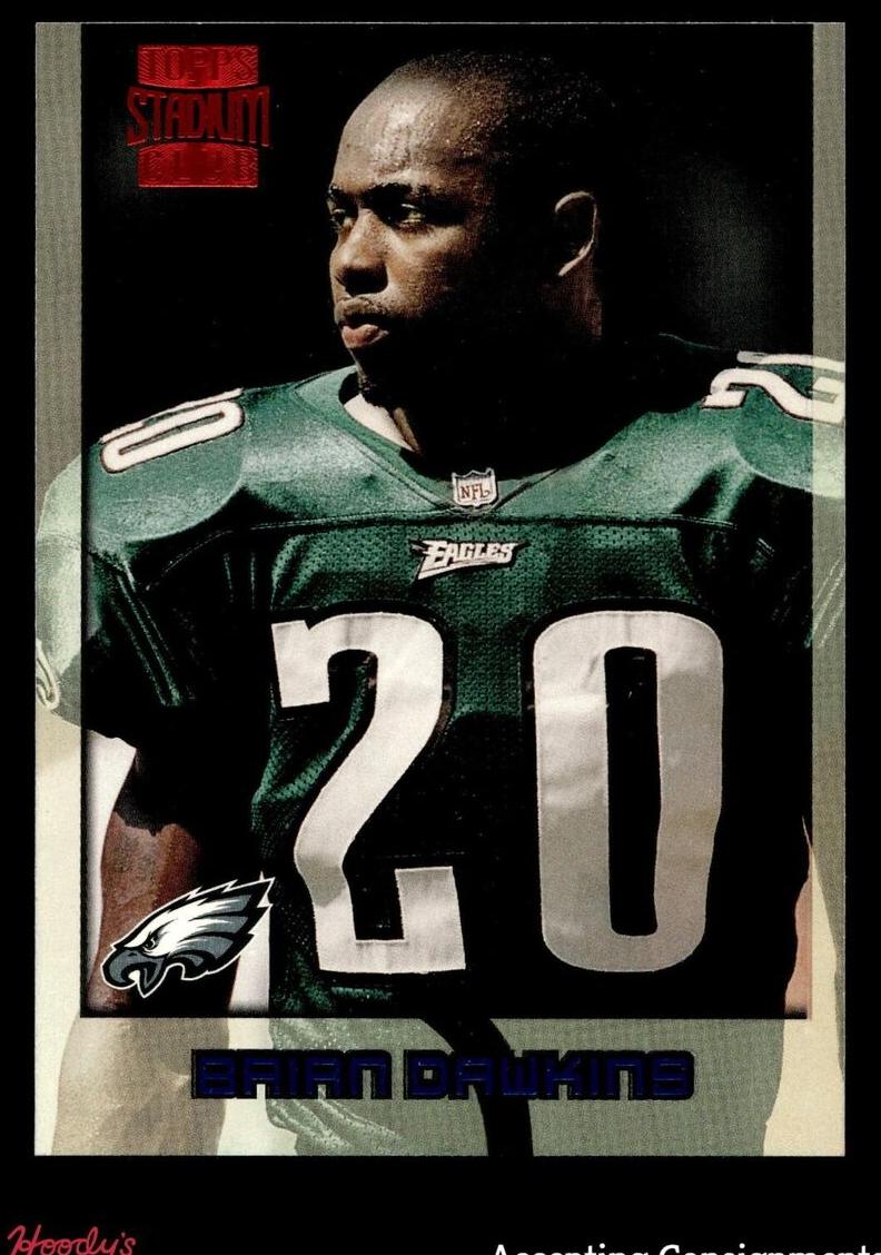 1996 Stadium Club Brian Dawkins #343 card