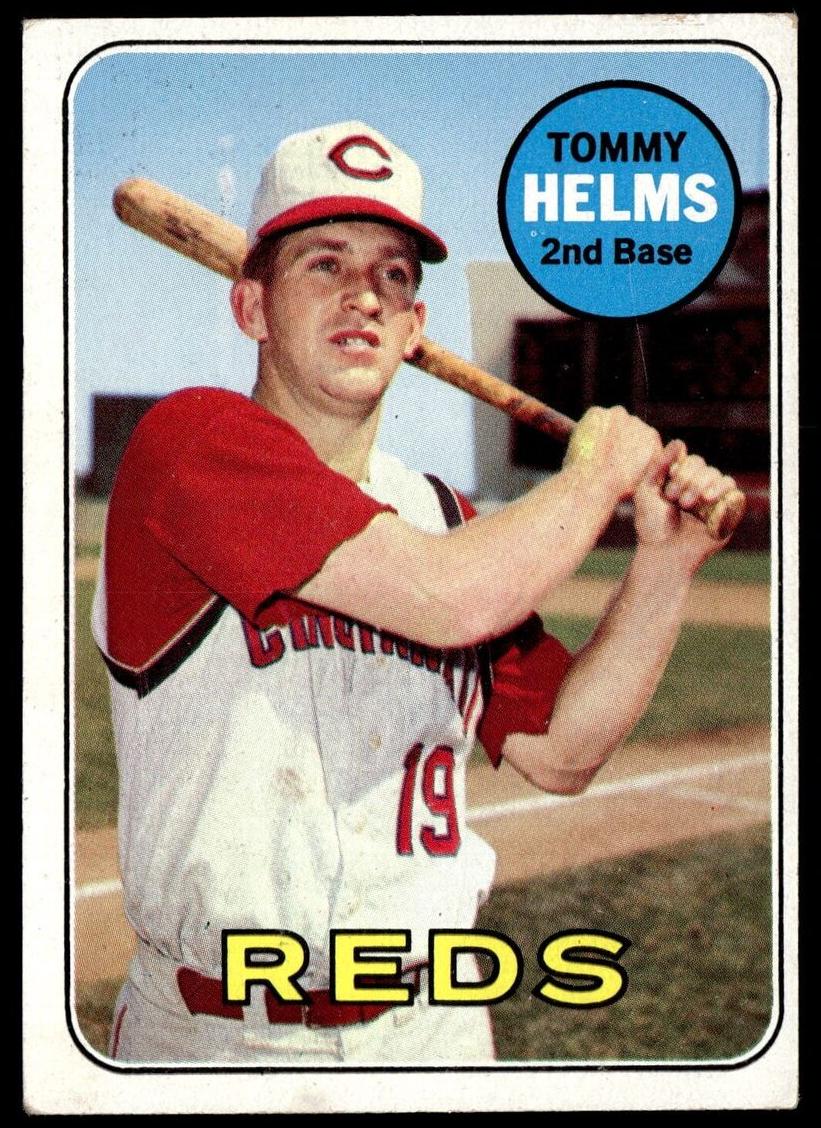 1969 Topps Tommy Helms #70 card