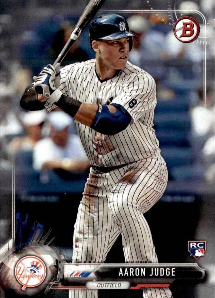 2017 Bowman #32 Aaron Judge front