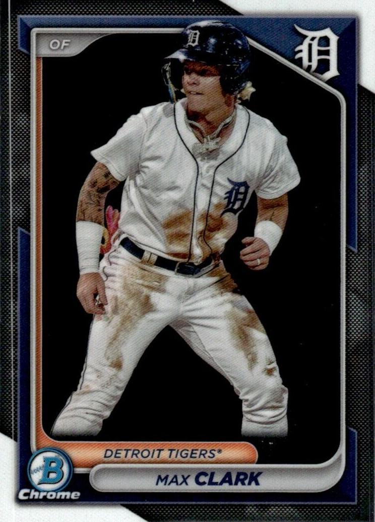 Max Clark 2024 Bowman Chrome Prospects card