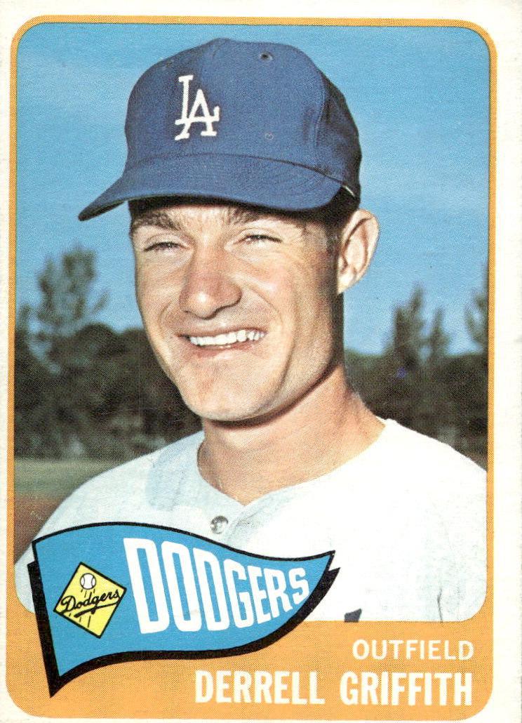 1965 Topps Derrell Griffith #112 card