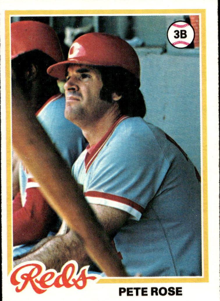 Pete Rose 1978 Topps Baseball