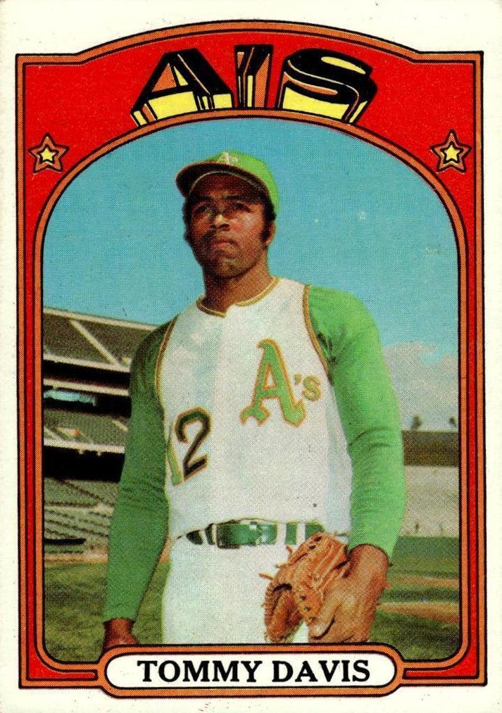 1972 Topps Tommy Davis #41 card