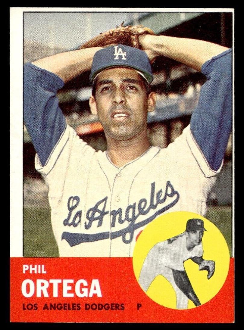 1963 Topps Phil Ortega #467 card