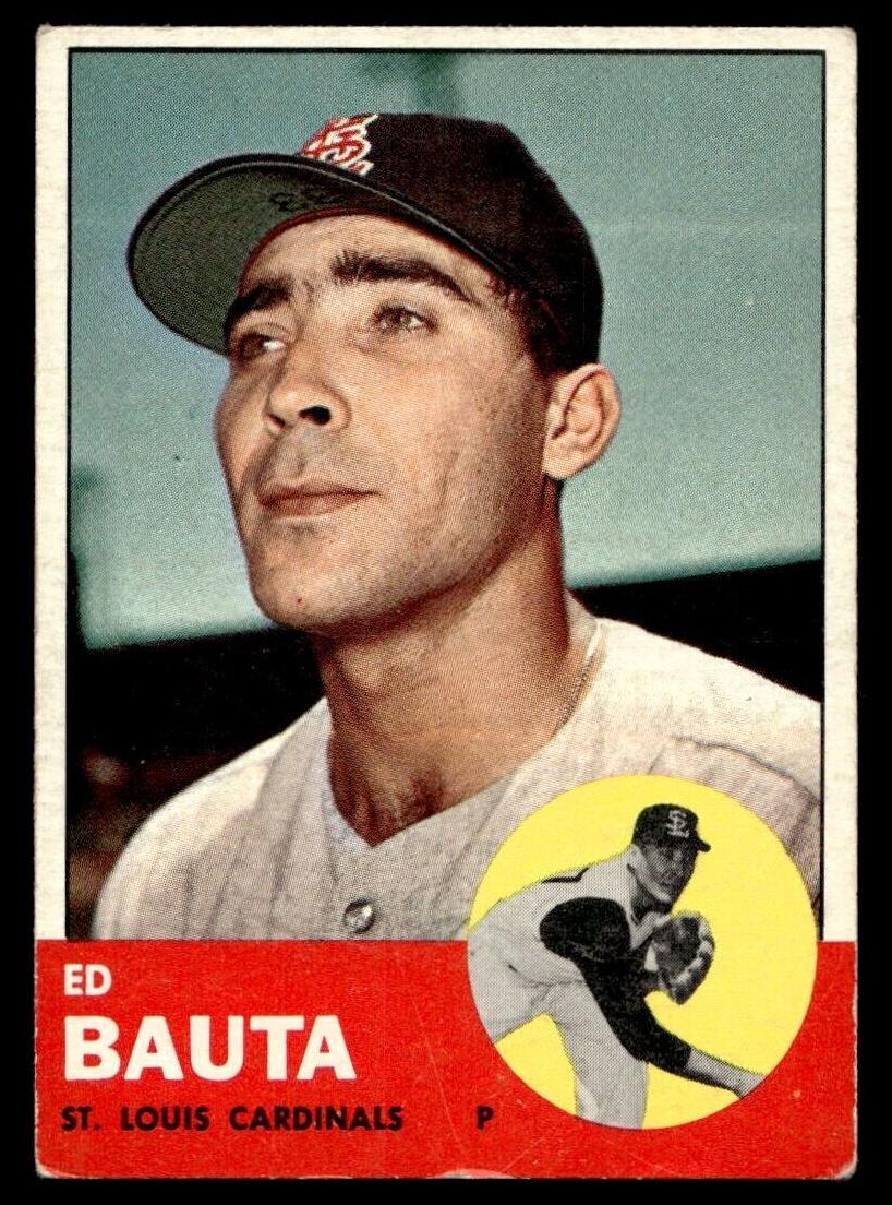 1963 Topps Ed Bauta #336 card