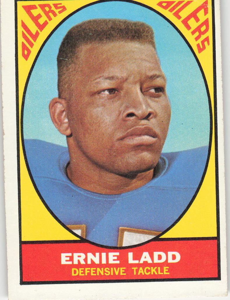 1967 Topps Ernie Ladd #58 card