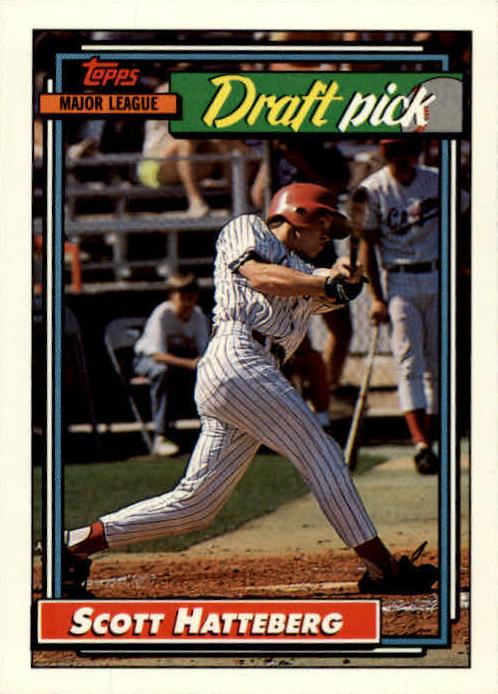 1992 Topps Scott Hatteberg #734 card