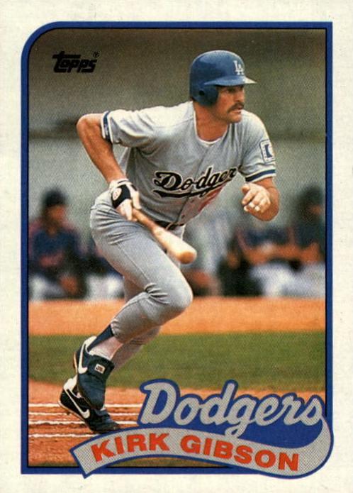 1989 Kirk Gibson #340