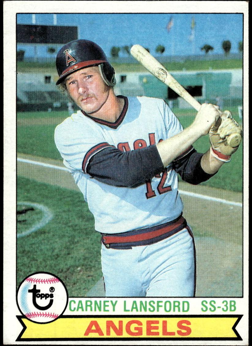 Carney Lansford 1979 Topps Baseball