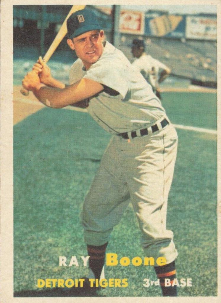 1957 Topps Ray Boone #102 card