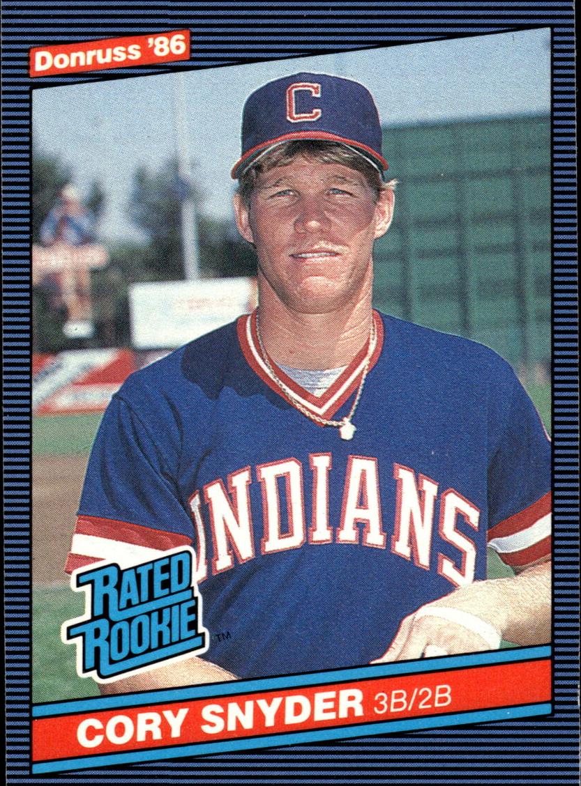 Cory Snyder 1986 Donruss Baseball