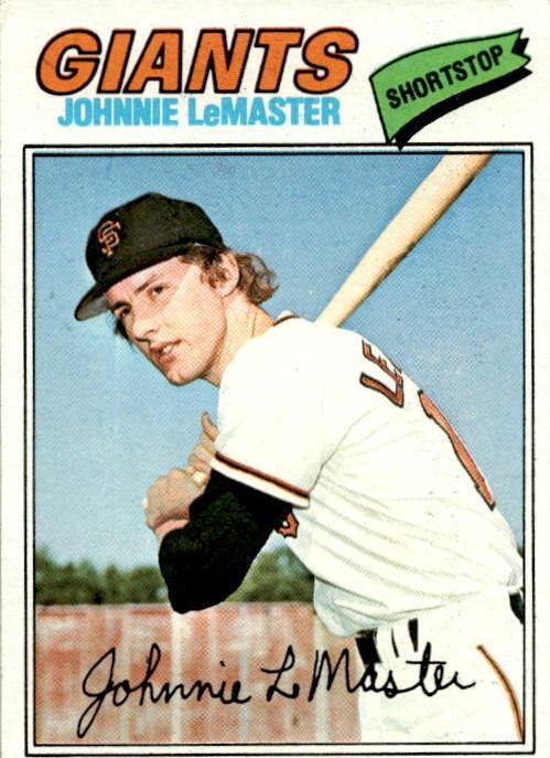 1977 Topps Johnnie LeMaster #151 card