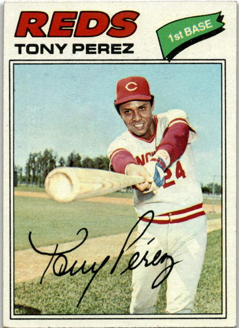 1977 Topps Tony Perez #655 card