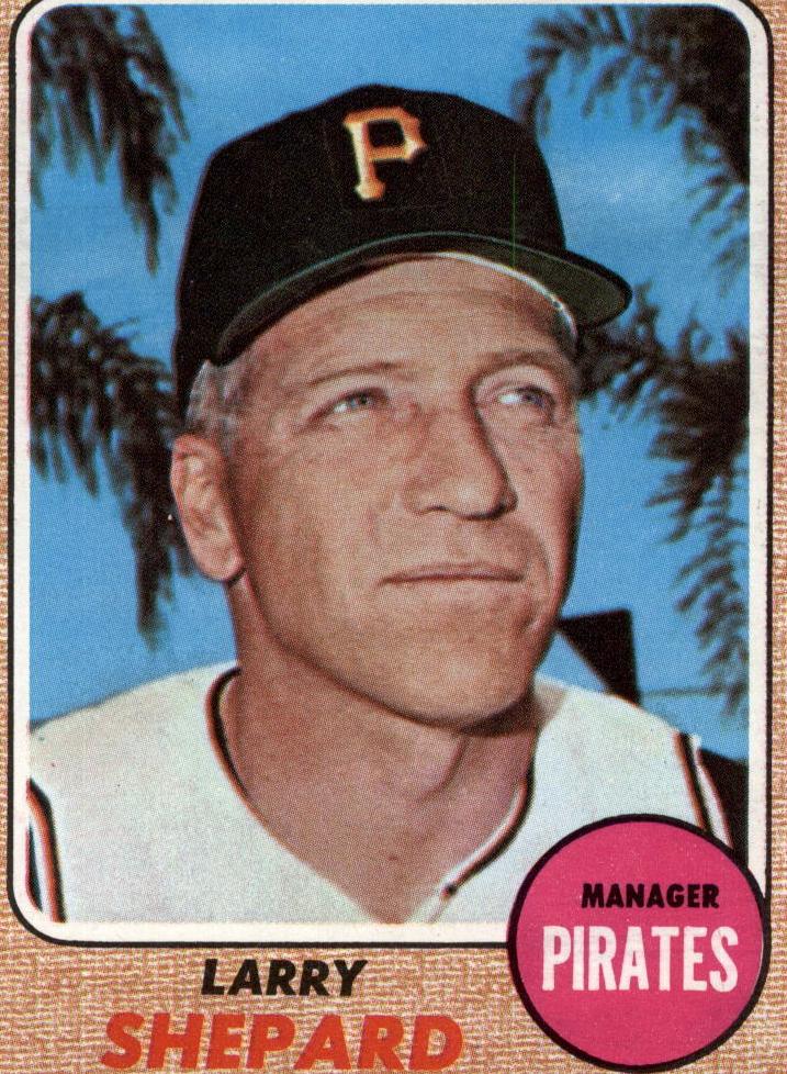 1968 Topps Larry Shepard #584 card