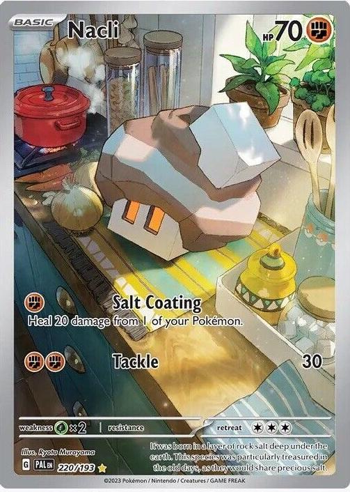 Nacli 2023 Pokemon Scarlet & Violet Paldea Evolved