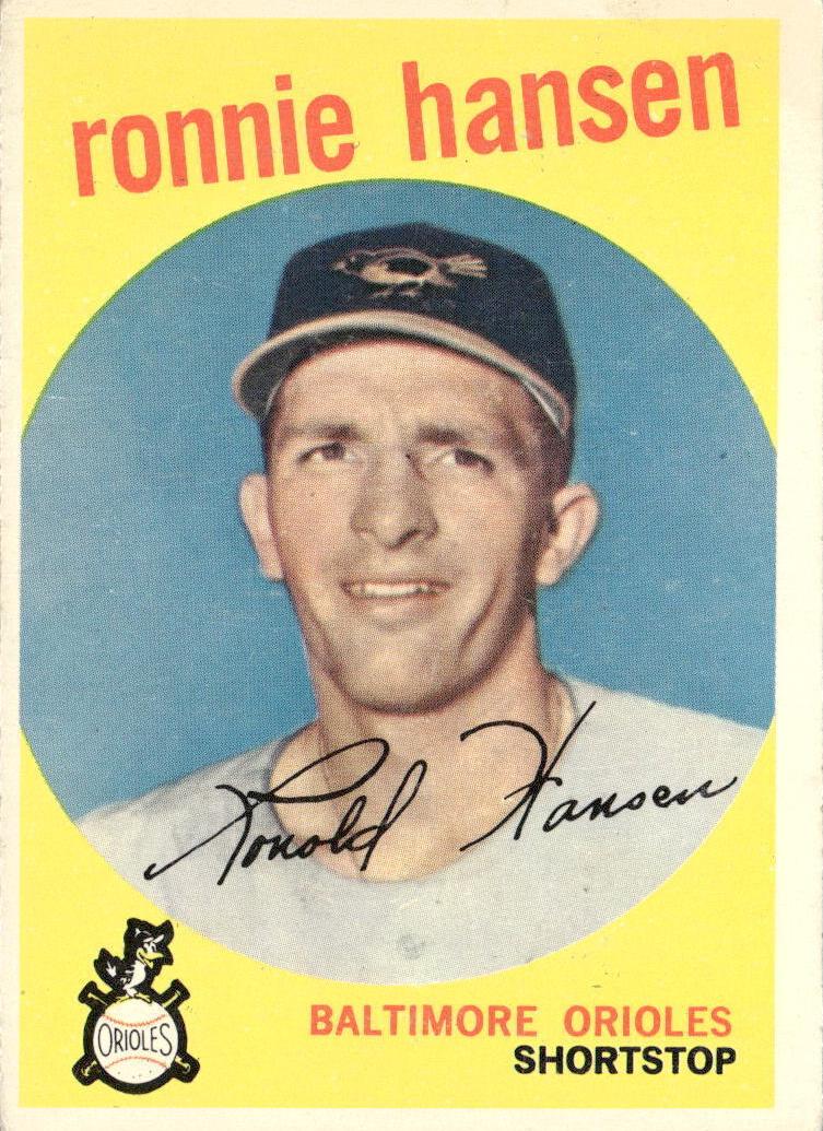 1959 Ronnie Hansen #444