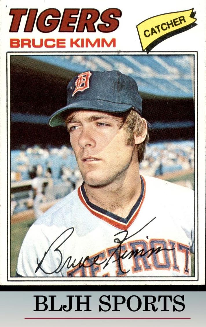 1977 Topps Bruce Kimm #554 card