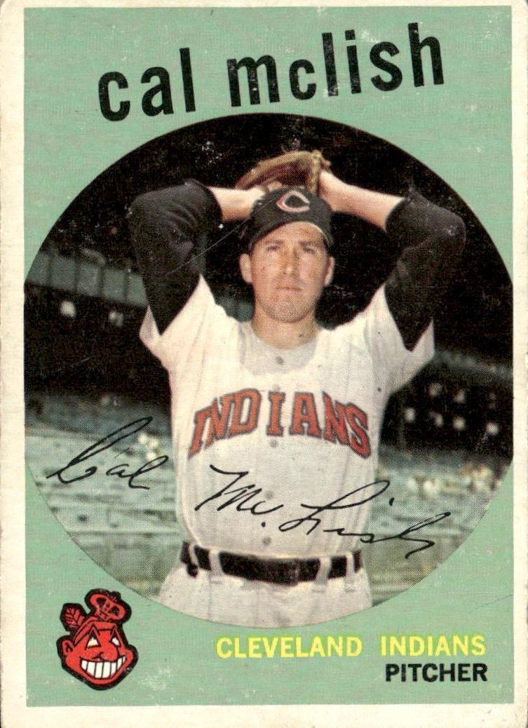 1959 Topps Cal McLish #445 card