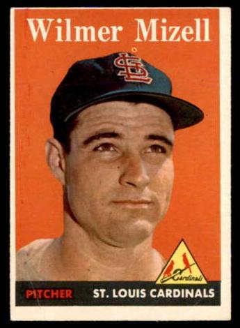 1958 Topps Wilmer Mizell #385 card