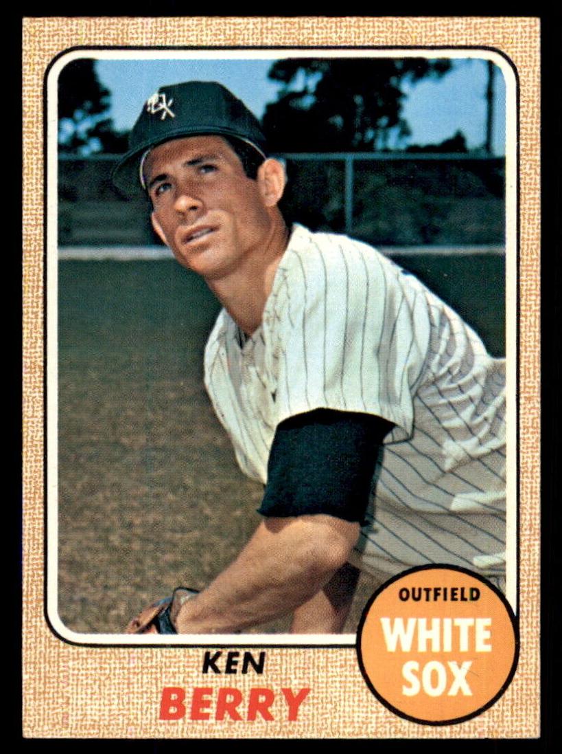 1968 Topps Ken Berry #485 card