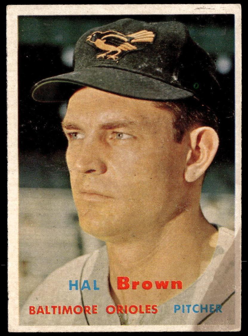 1957 Hal Brown #194