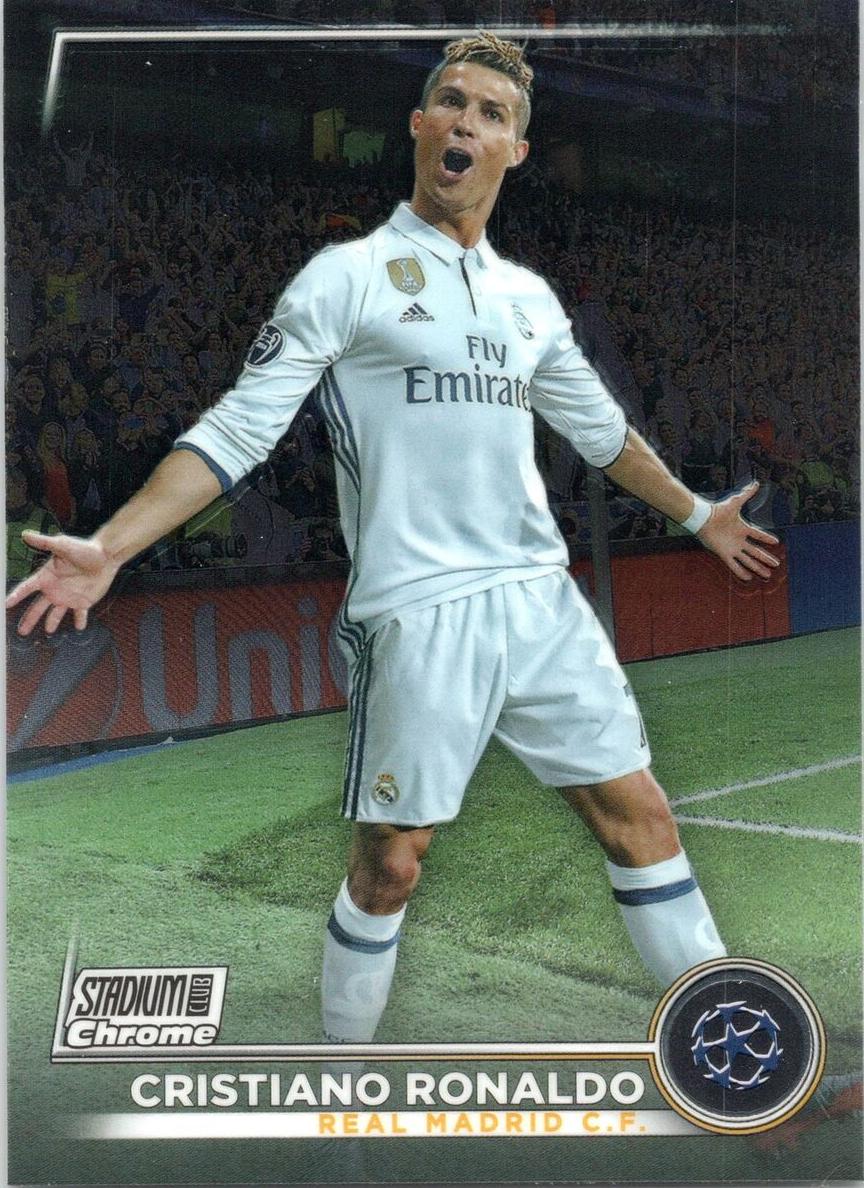 Cristiano Ronaldo - 2022 Topps Stadium Club Chrome UEFA Champions League Soccer