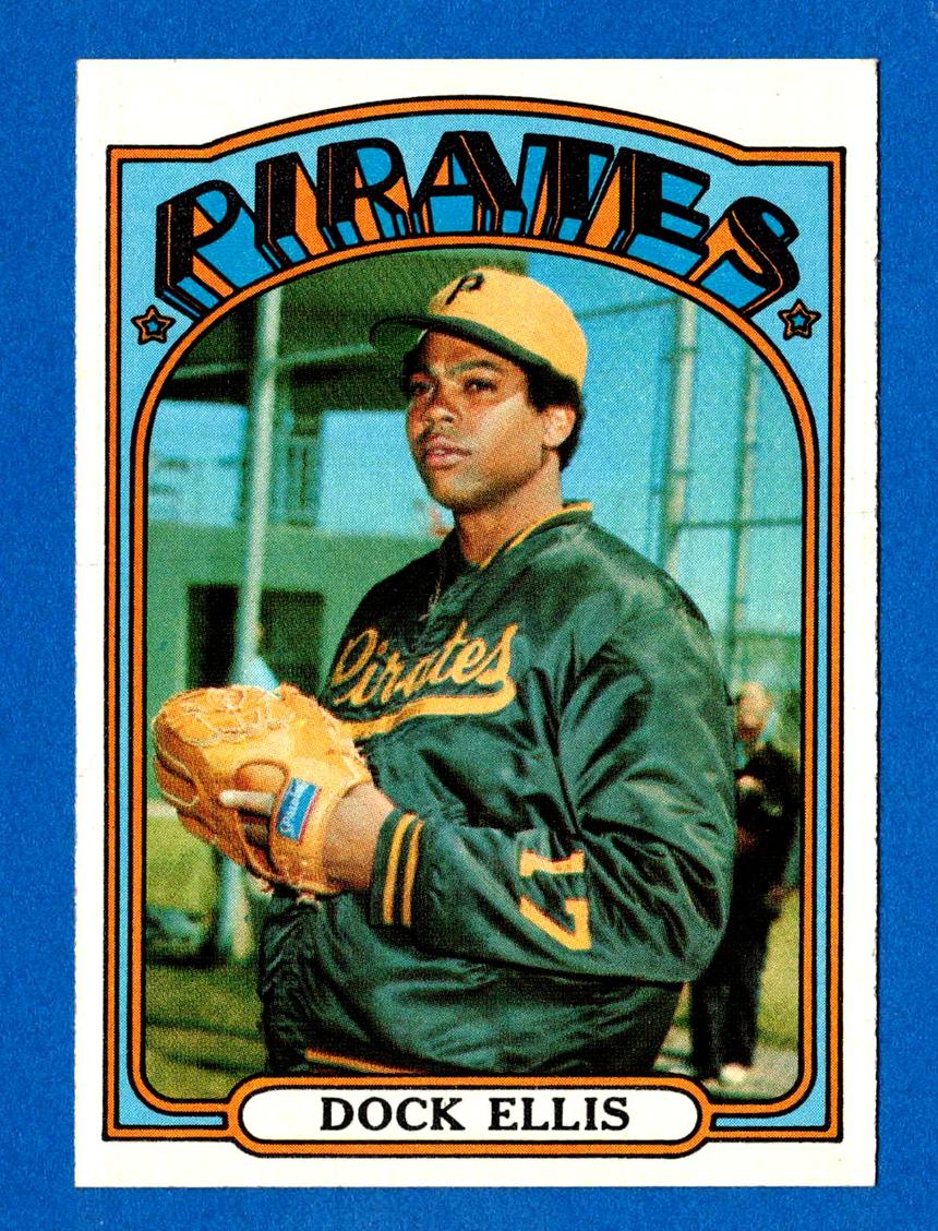 1972 Topps Dock Ellis #179 card