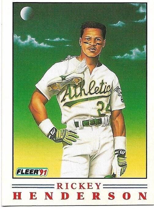 1991 Rickey Henderson #2