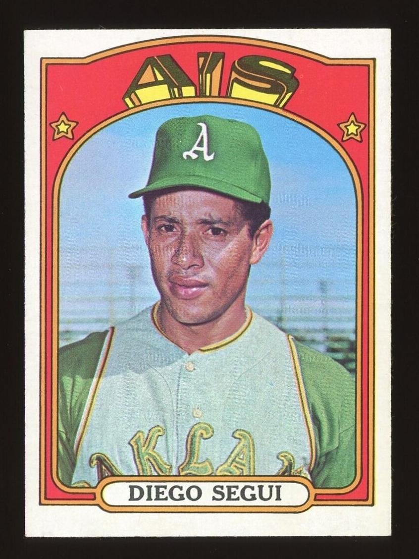 1972 Topps Diego Segui #735 card