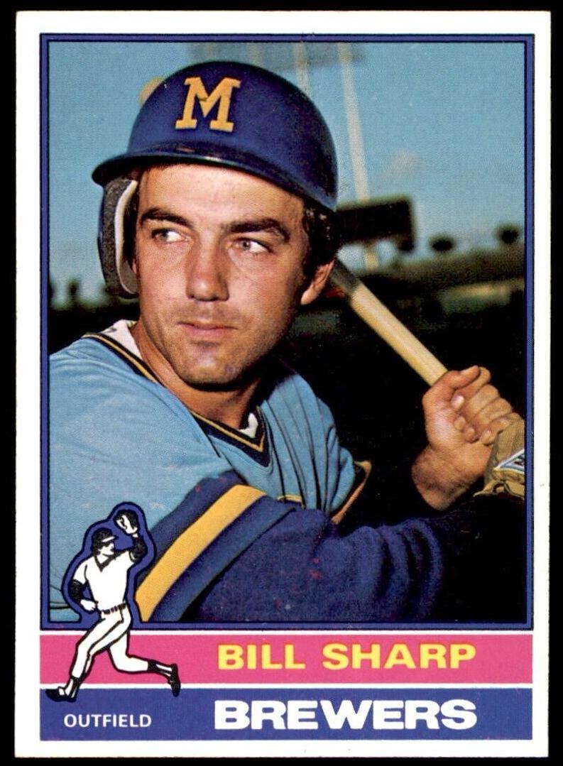 1976 Topps Bill Sharp #244 card