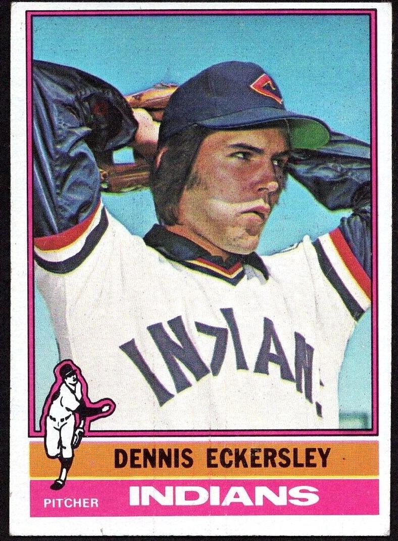Dennis Eckersley 1976 Topps Baseball