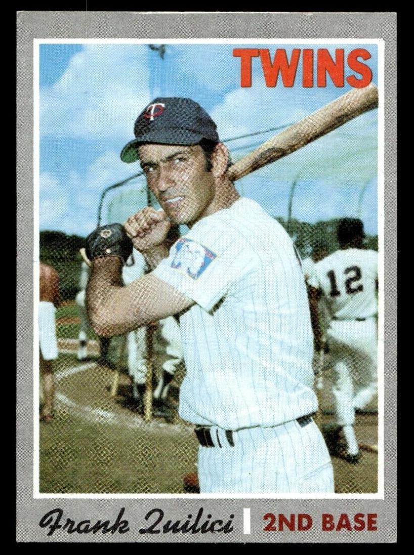 1970 Topps Frank Quilici #572 card
