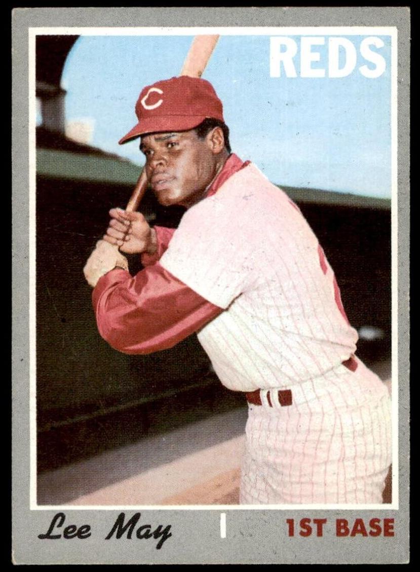 1970 Topps Lee May #225 card