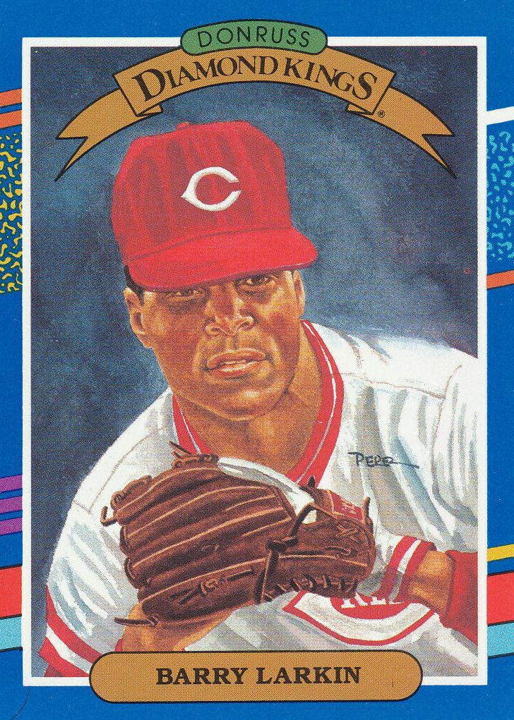 1991 Donruss Barry Larkin #5 card