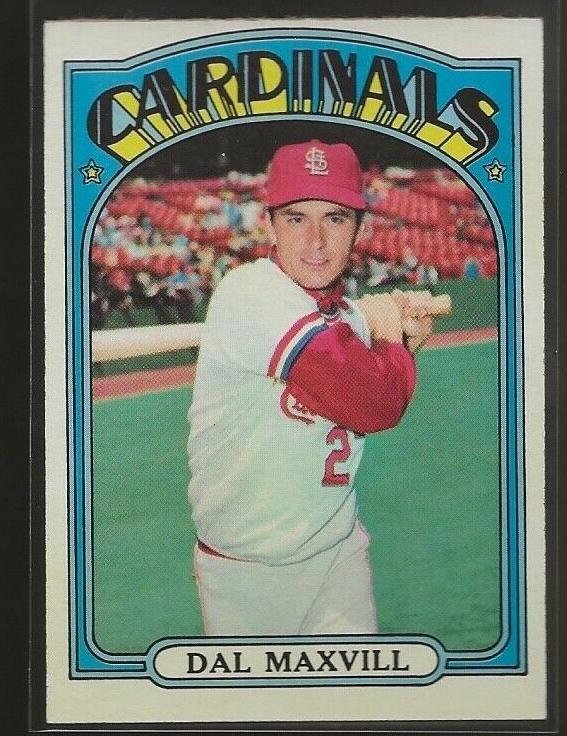 1972 Dal Maxvill #206