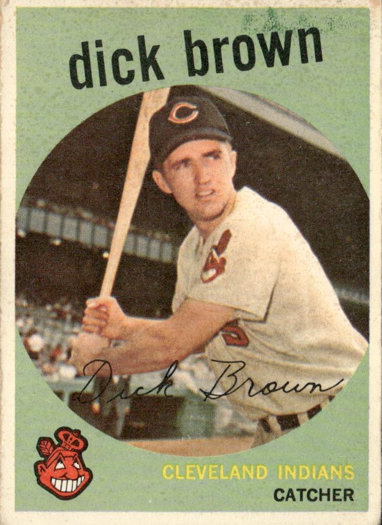 1959 Topps Dick Brown #61 card