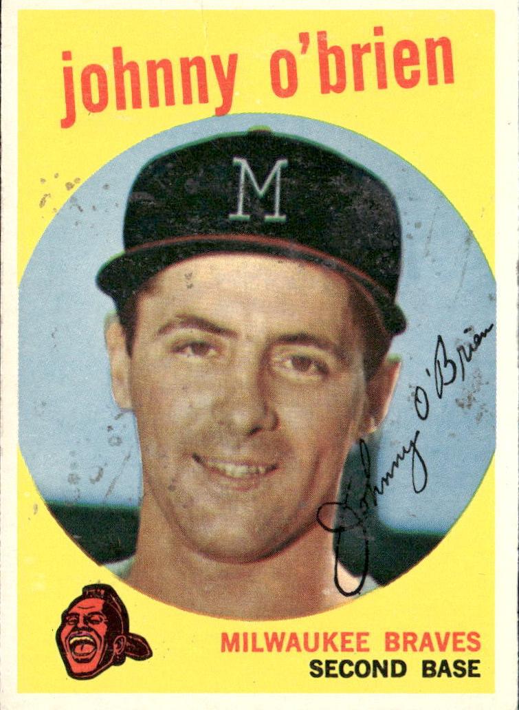 1959 Topps Johnny Antonelli #377 card