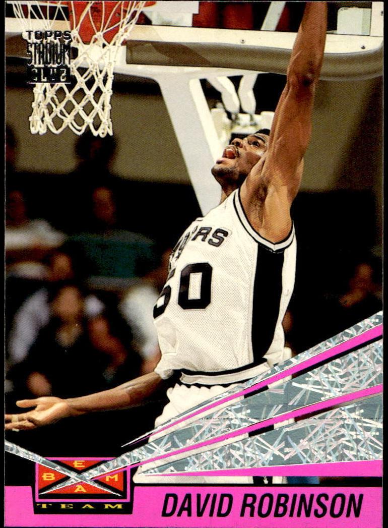 1993 Stadium Club Beam Team David Robinson #13 card
