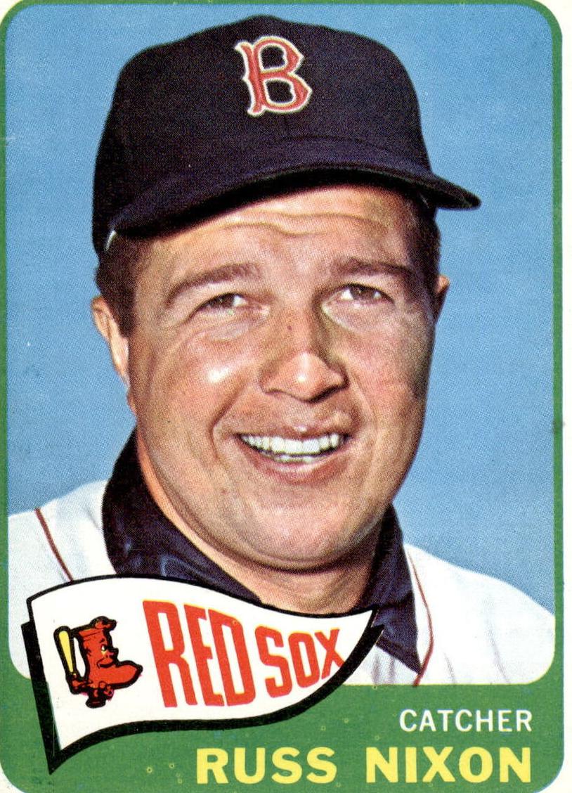 1965 Topps Russ Nixon #162 card