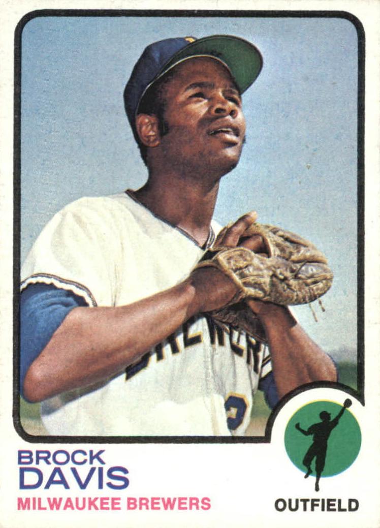 1973 Topps Brock Davis #366 card
