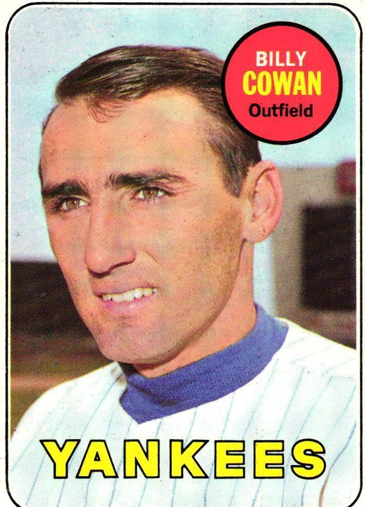 1969 Topps Billy Cowan #643 card