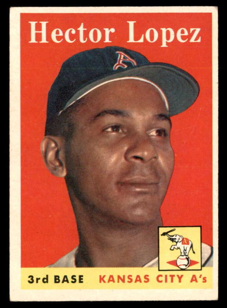 1958 Topps Hector Lopez #155 card