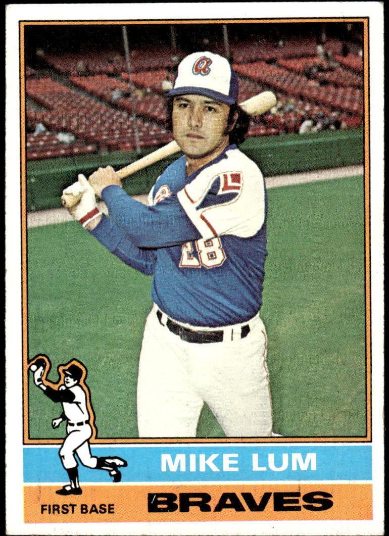 1976 Topps Mike Lum #208 card