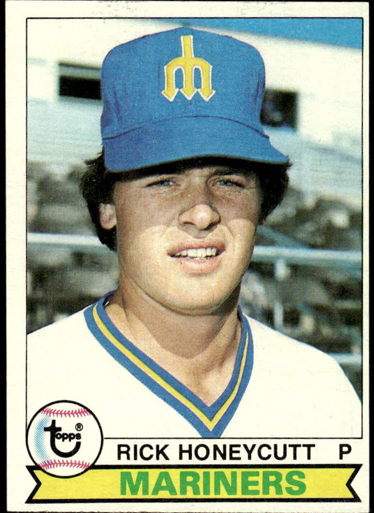 Rick Honeycutt 1979 Topps Baseball