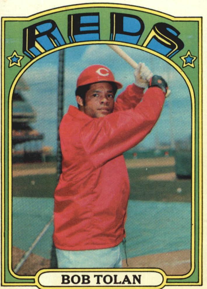 1972 Topps Bob Tolan #3 card