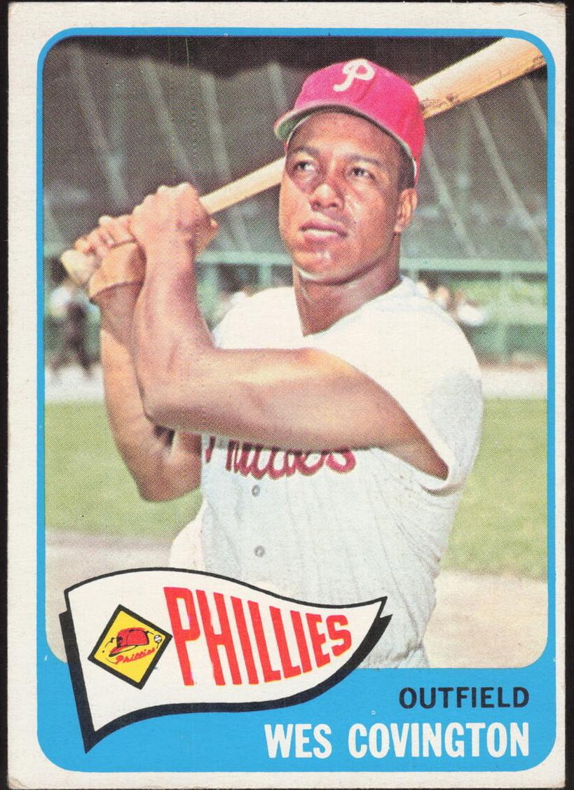 1965 Topps Wes Covington #583 card