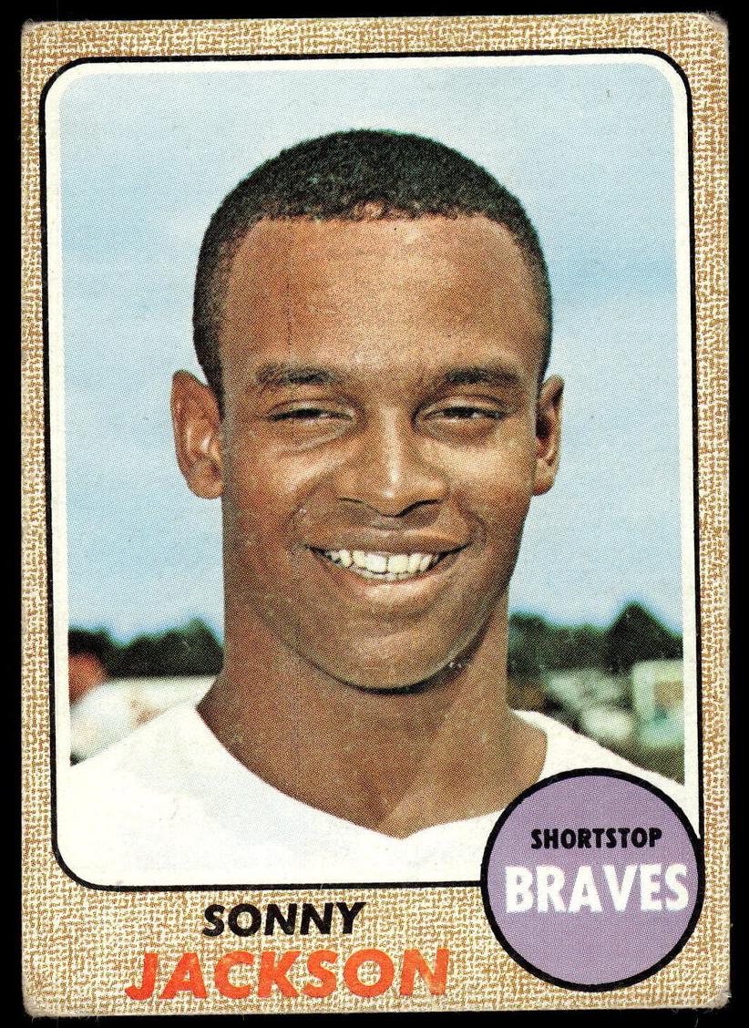 1968 Topps Sonny Jackson #187 card