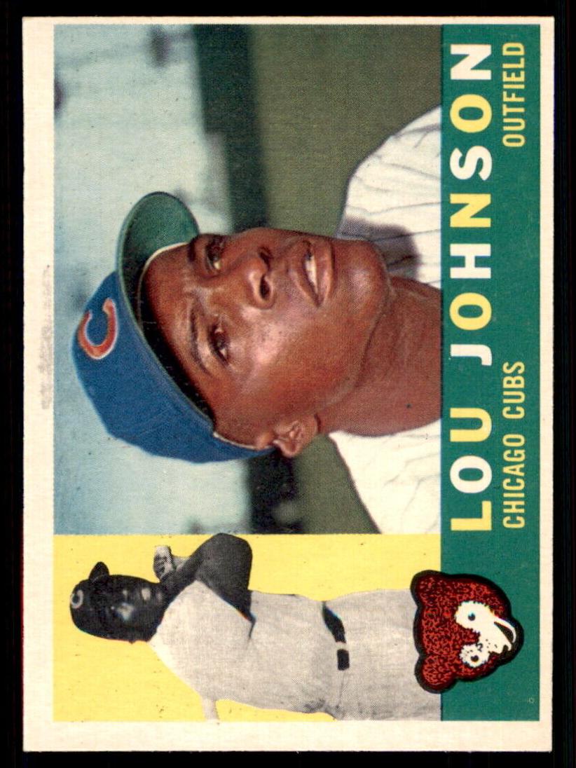 1960 Topps Lou Johnson #476 card