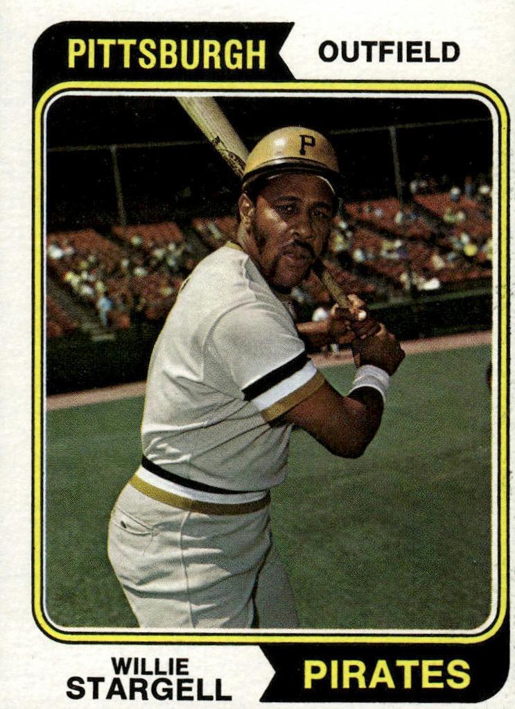 Willie Stargell 1974 Topps Baseball